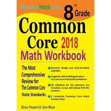 8th Grade Common Core Math Workbook: The Most Comprehensive Review for The Common Core State Standards
