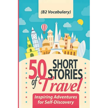 50 Short Stories of Travel: Inspiring Adventures for Self-Discovery (B2 Vocabulary): Learn English with Captivating B2-Level Vocabulary and Transf