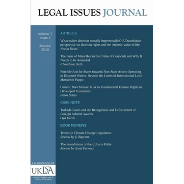 Legal Issues Journal 7(1)