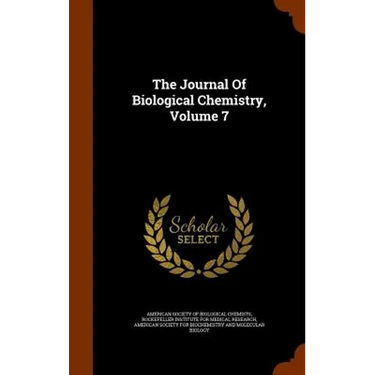 The Journal Of Biological Chemistry, Volume 7