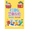 Kids Zone Travel Edition: Big Activity Book - Kids Games - Ages 6-12 - Mazes, Four In A Row, Connect the Dots and more - 130 pages, 6" by 9"