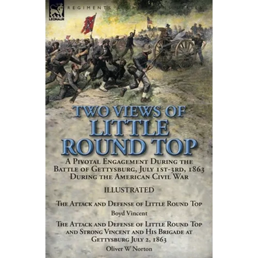 Two Views of Little Round Top: a Pivotal Engagement During the Battle of Gettysburg, July 1st-3rd, 1863 During the American Civil War-The Attack and D