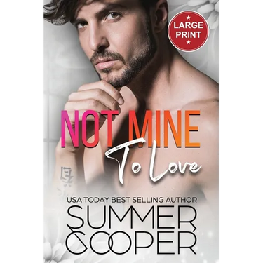 Not Mine To Love: A Second Chance Contemporary Romance (Large Print)