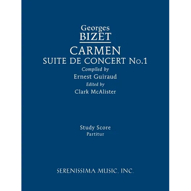 Carmen Suite de Concert No.1: Study score