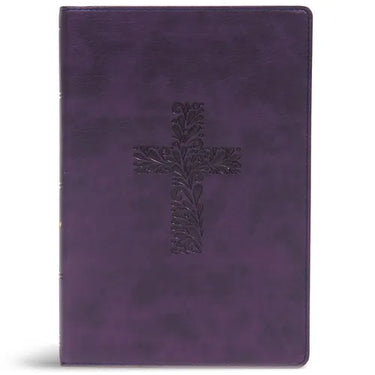 KJV Rainbow Study Bible, Purple Leathertouch