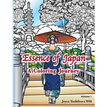 Essence of Japan: A Coloring Journey