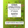 5th Grade IOWA ITBS ITED, 2019 MATH, Test Prep: 5th Grade IOWA TEST of BASIC SKILLS, EDUCATIONAL DEVELOPMENT 2019 MATH Test Prep/Study Guide