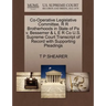 Co-Operative Legislative Committee, R R Brotherhoods in State of Pa V. Bessemer & L E R Co U.S. Supreme Court Transcript of Record with Supporting Ple