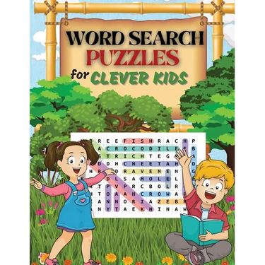 WORD SEARCH PUZZLES for Clever Kids: Practice Spelling, Learn Vocabulary, and Improve Reading Skills With 100 Puzzles Word Search for Kids Ages 8-10 9