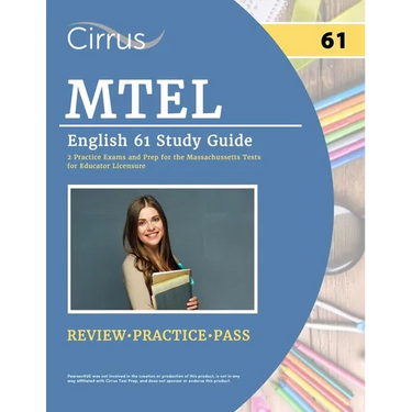 MTEL English 61 Study Guide: 2 Practice Exams and Prep for the Massachusetts Tests for Educator Licensure