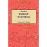 Burke's Family Records