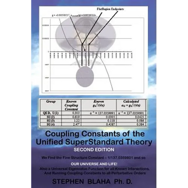 Coupling Constants of the Unified SuperStandard Theory SECOND EDITION: We Find the Fine Structure Constant 1/137.0359801, and so: OUR UNIVERSE AND LIF