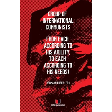 From each according to his ability, to each according to his needs!