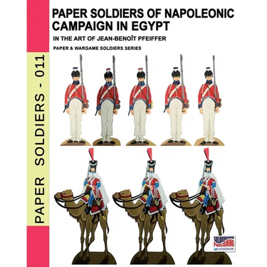 Paper soldiers of Napoleonic campaign in Egypt