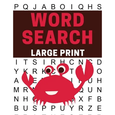 Large Print Word Search: Large Print Adult Word Search Books