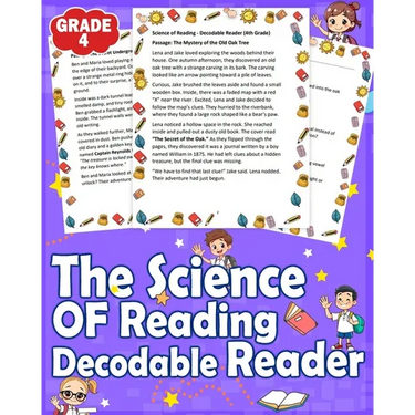 The Science of Reading Decodable Reader for 4th Grade: A Science-Based Decodable Reader for 4th Grade - Engaging Stories, Phonics Practice, and Compre