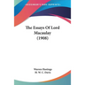 The Essays Of Lord Macaulay (1908)