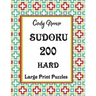 Sudoku: 200 Hard Large Print Puzzles