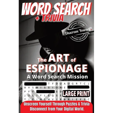 The Art of Espionage: A Word Search Mission by Unscreen Yourself!