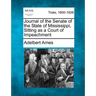 Journal of the Senate of the State of Mississippi, Sitting as a Court of Impeachment