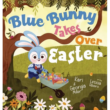 Blue Bunny Takes Over Easter