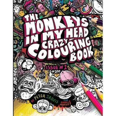 Monkeys in my head Crazy Colouring Book