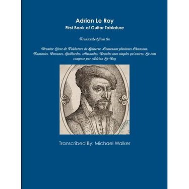 Adrian Le Roy First Book of Guitar Tablature