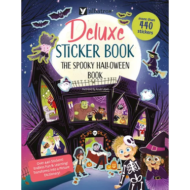 Deluxe Sticker Book: The Spooky Halloween Book