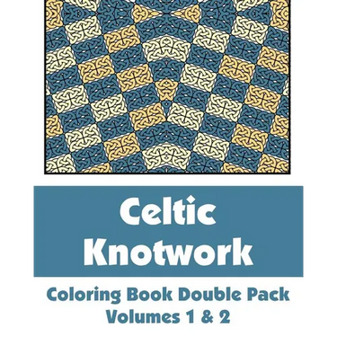 Celtic Knotwork Coloring Book Double Pack (Volumes 1 & 2)