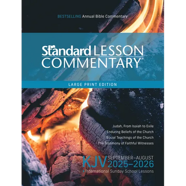KJV Standard Lesson Commentary(r) Large Print Edition 2025-2026