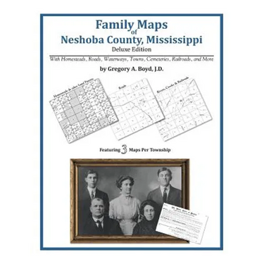 Family Maps of Neshoba County, Mississippi