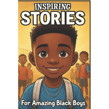 Inspiring Stories For Amazing Black Boys: 40 Motivational Tales of Courage, Perseverance, Problem-Solving, and Friendship