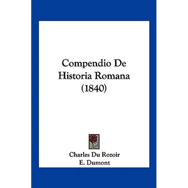 Compendio De Historia Romana (1840)