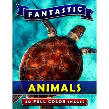 Fantastic Animals: Picture Book Gift for Adults, Seniors and People with Alzheimer's & Dementia. Dementia Activities for Seniors Book.