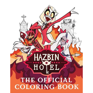 Hazbin Hotel: The Official Coloring Book