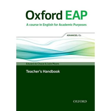 Oxford Eap Advanced Teachers Book Pack and DVD ROM Pk