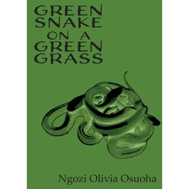 Green Snake on a Green Grass