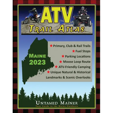2023 Maine ATV Trail Map Atlas