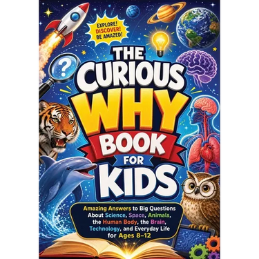 The Curious Why Book for Kids: Amazing Answers to Big Questions About Science, Space, Animals, the Human Body, the Brain, Technology, and Everyday Lif