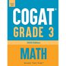 COGAT Grade 3 Math: Three Practice Tests - Level 9