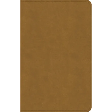 KJV Personal Size Bible, Camel Suedesoft Leathertouch
