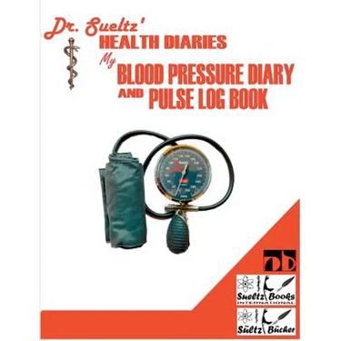 BLOOD PRESSURE DIARY and PULSE LOG BOOK