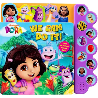 Dora: We Can Do It! 10-Button Sound Book