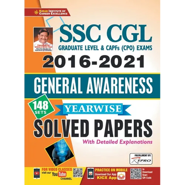 SSC CGL Tier-I & CPO (GK 148 Sets) Eng-2021-Repair-Old Code 2815 & 2982