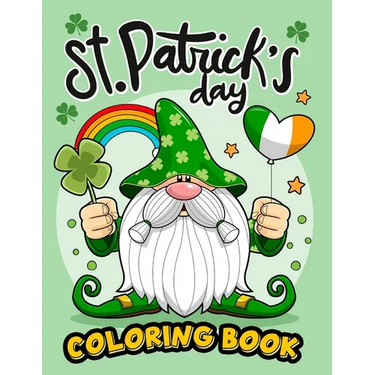 St. Patrick's day coloring book: Irish Delights: St. Patrick's Day Coloring Fun for Children