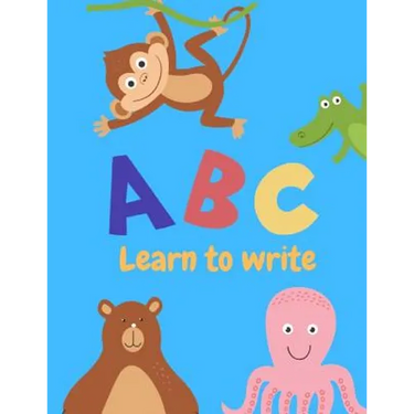 Learn to write: Letter Tracing Practice, Workbook for Writing, Lear to write the Alphabet