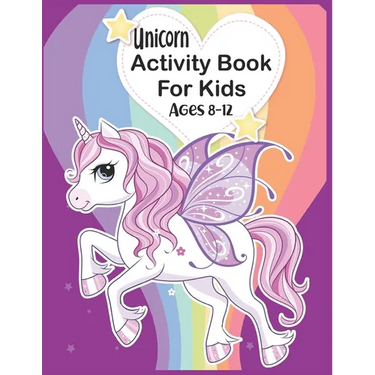Unicorn Activity Book For Kids Ages 8-12