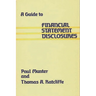 A Guide to Financial Statement Disclosures