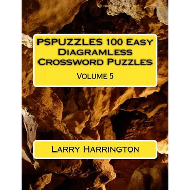 PSPUZZLES 100 Easy Diagramless Crossword Puzzles Volume 5
