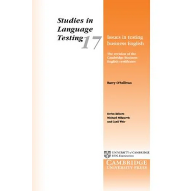 Issues in Testing Business English: The Revision of the Cambridge Business English Certificates